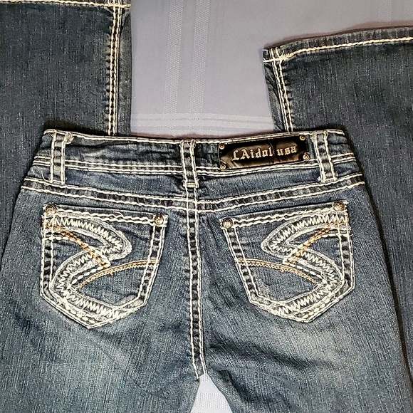 L.A. Idol Women's Western Style Jeans - Size 3 - Picture 2 of 16
